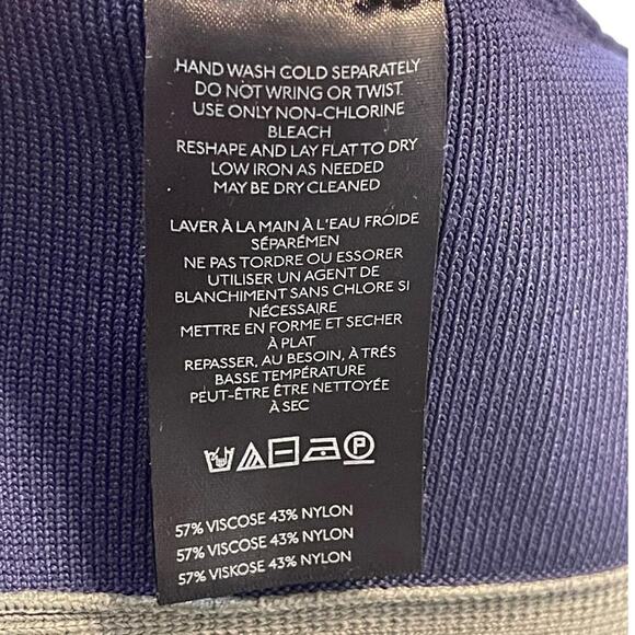 Maeve Anthropologie Sleeveless Sporty Stripe Mini Dress Size XL Blue Green NWT - Picture 11 of 11